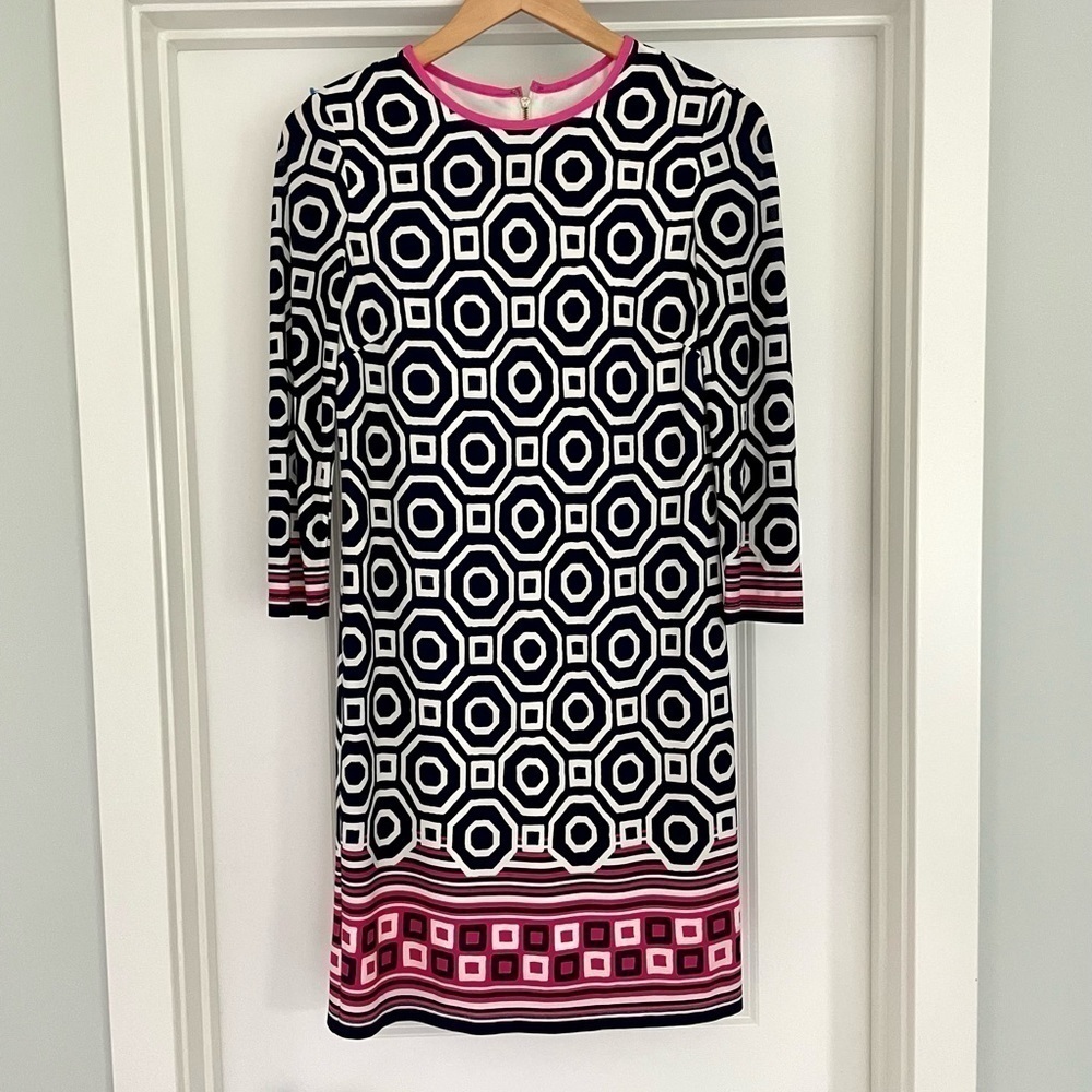 Eliza J Women's Geometrical Print Shirt Dress 2